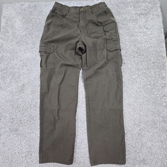 Vintage 5.11 Tactical Cargo Pants Mens 30x34‎ (Fits 29x32) Green Utility READ - Picture 1 of 12